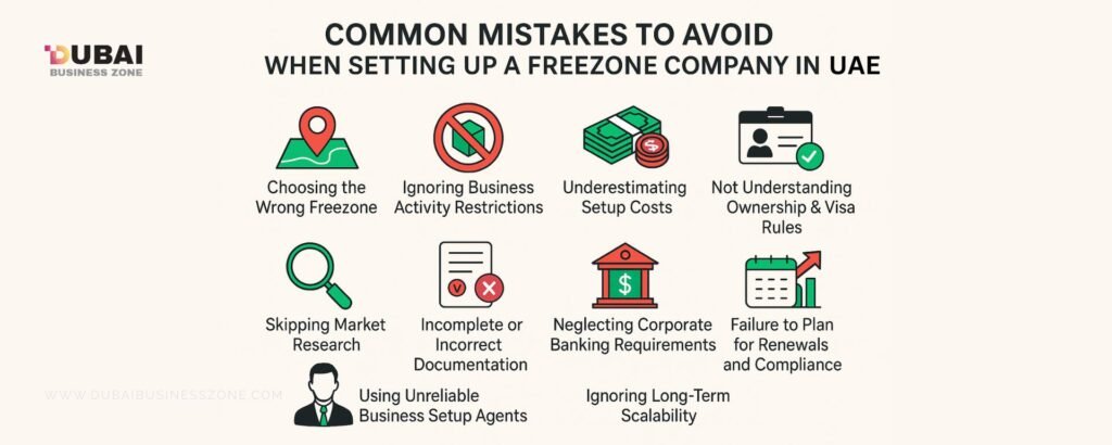 Common Mistakes to Avoid When Setting Up a Freezone Company in UAE 1 Setting Up a Freezone Company in UAE 2