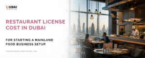 restaurant license cost in dubai